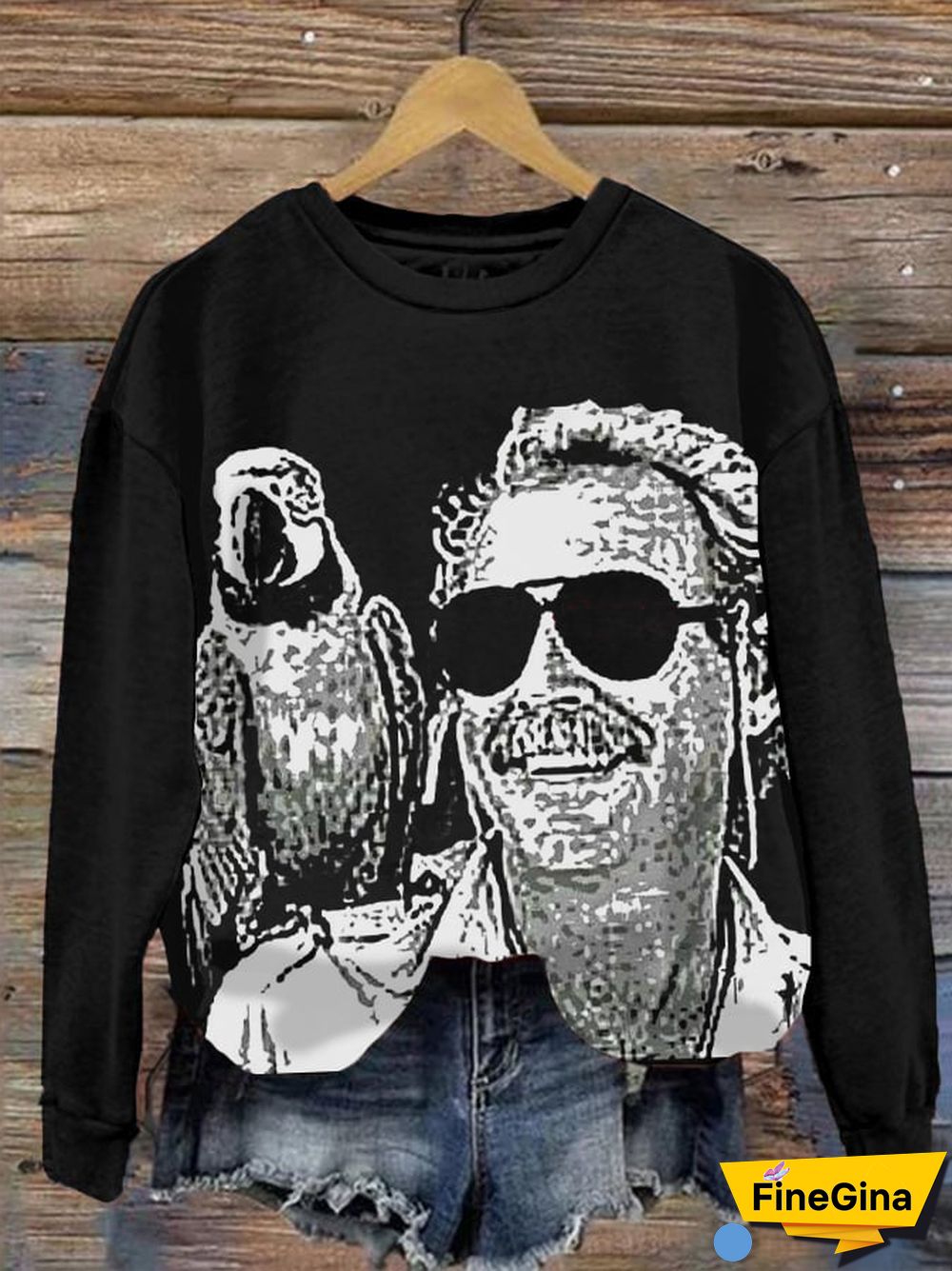 Women's Singer Print Sweatshirt