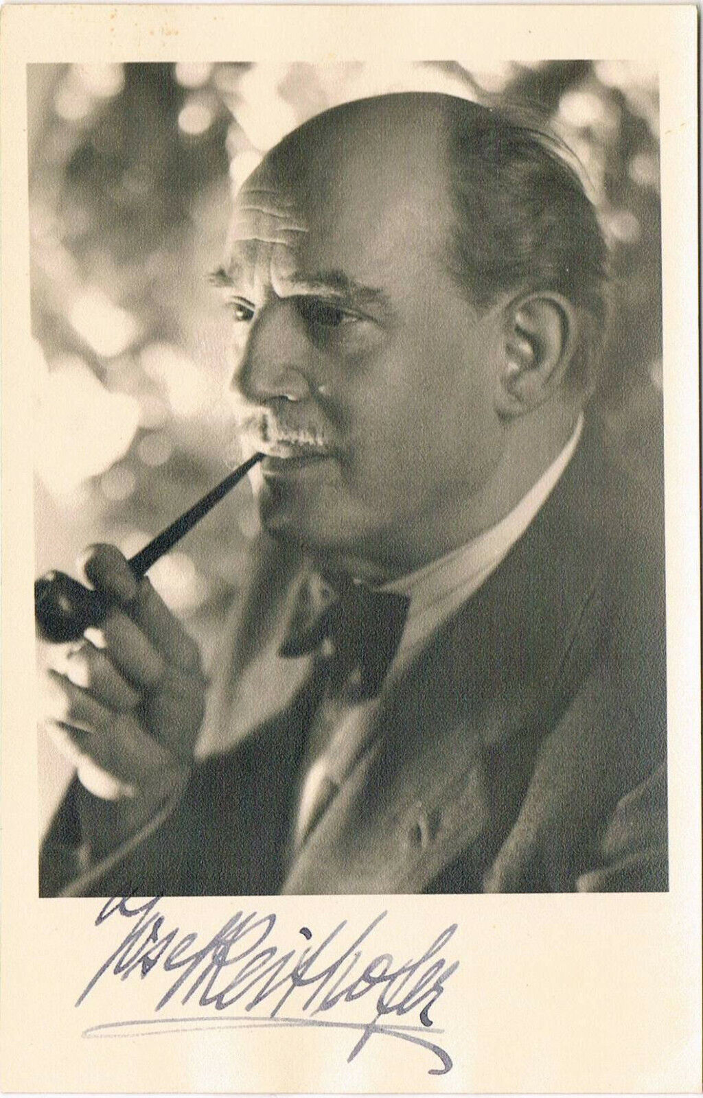 Josef Reithofer 1883-1950 autograph signed postcard Photo Poster painting 3.5x5.5