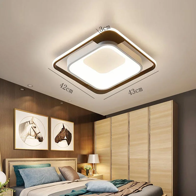 Modern Simple Living Room Lamp LED Ceiling Lamp Bedroom Study Aisle Lamp