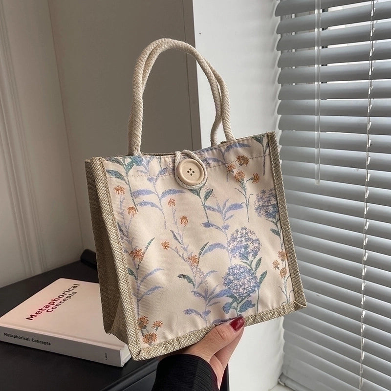 Women’s All Seasons Cloth Elegant Vintage Style Handbag