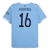 RODRIGO #16 Manchester City Home Soccer Jersey 2025/26 &ndash; Club World Cup