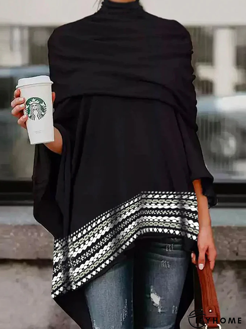 Casual Jersey Loose T-Shirt TUNIC | IFYHOME