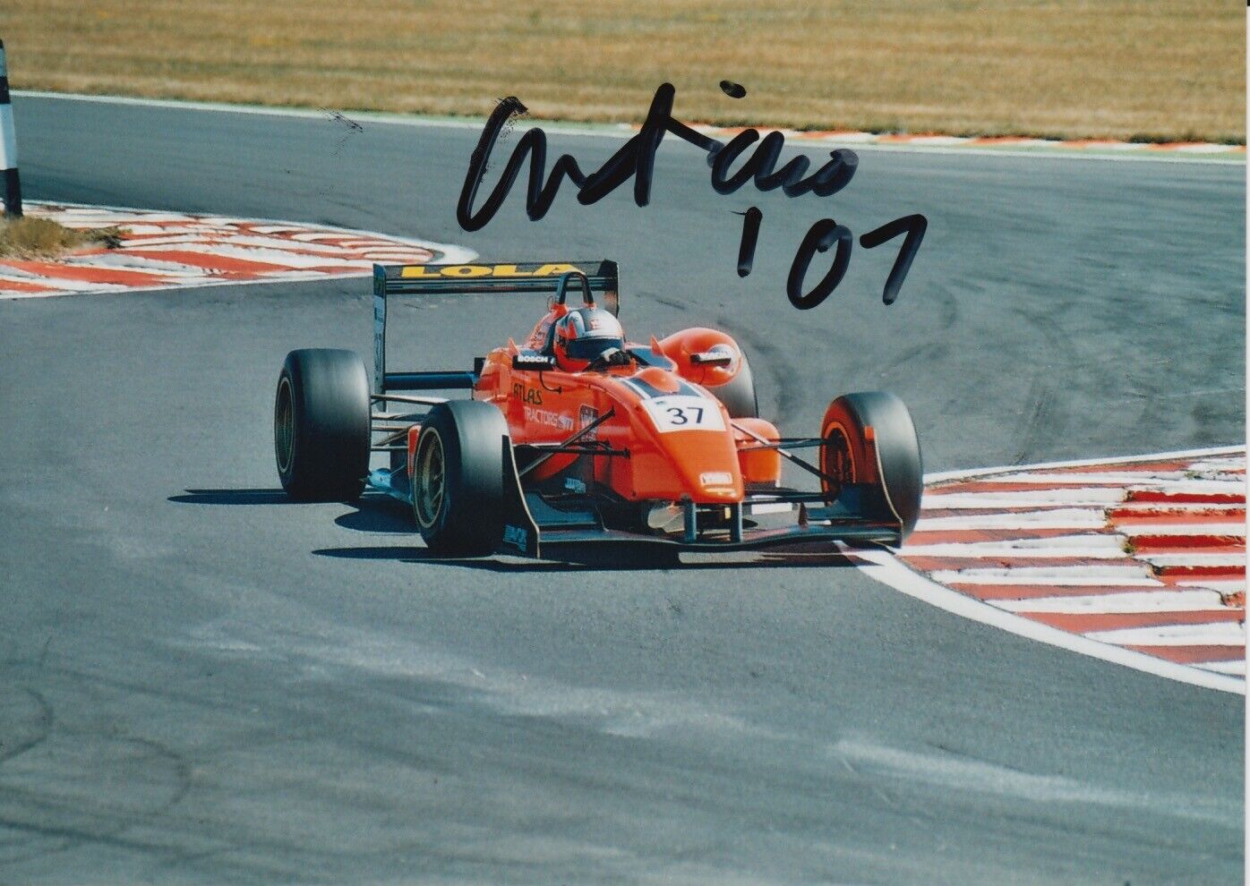 Cristiano Morgado Hand Signed 7x5 Photo Poster painting - F1 - Formula 1 Autograph.