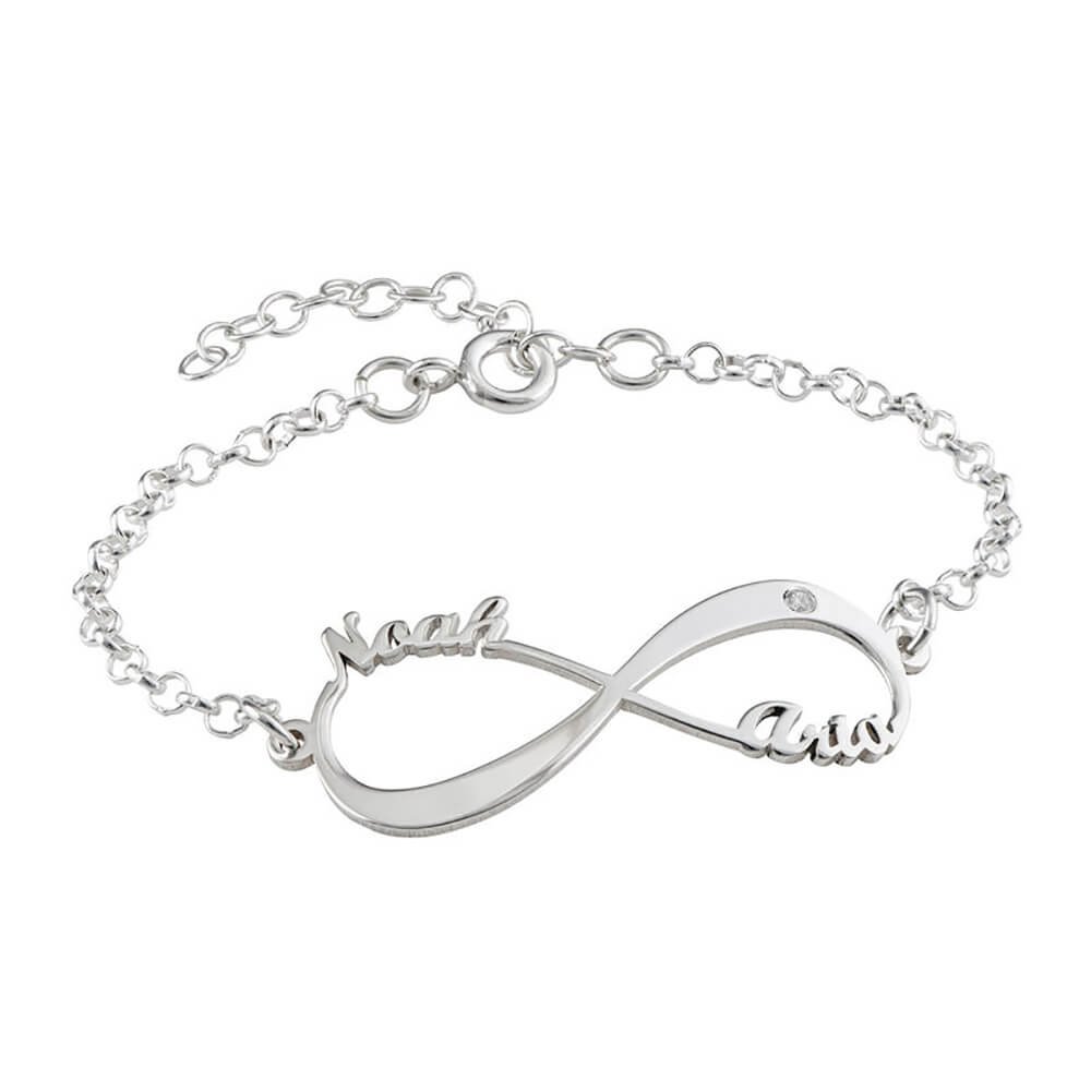 Custom Infinite Love Name Bracelet