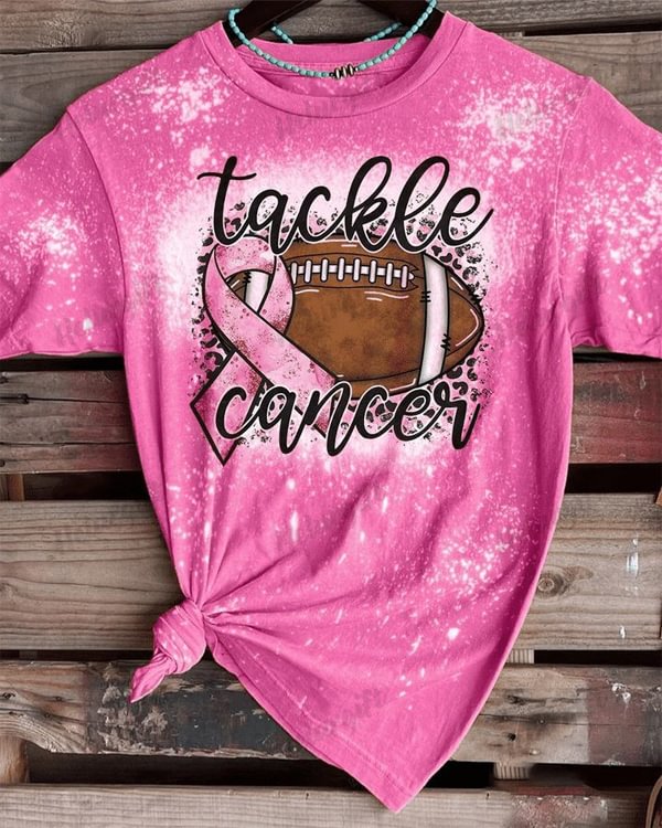 In October We Wear Pink Pumpkins Print T-shirt