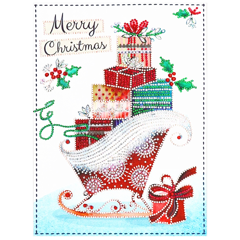

Sled - Round Drill Diamond Painting - 30*40CM, 501 Original