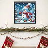 Diamond Painting -DIY Round Drill Snowman(40x40cm)