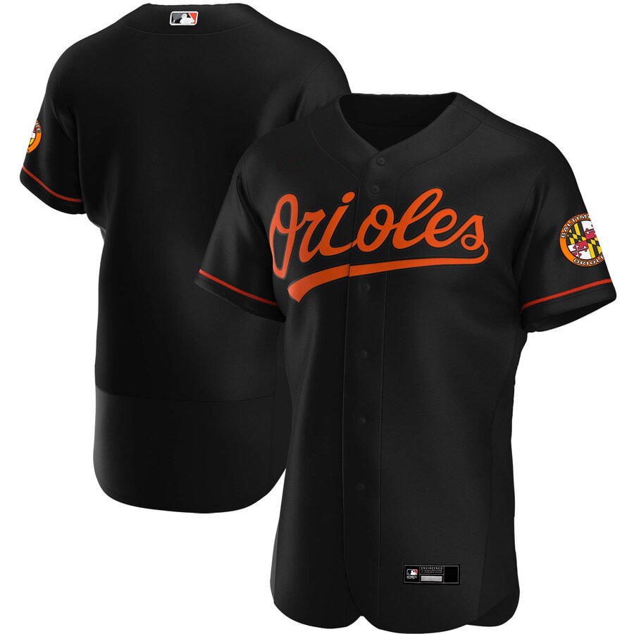 Men's Baltimore Orioles Black Alternate 2020