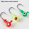 20 Pieces Lure Fishhook Jig Head Hook Fishing Jig Hook for Jigging Fishing Tools