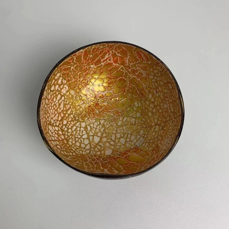 Pastoral Solid Color Coconut Shell Charcoal Shell Tableware 1 Piece