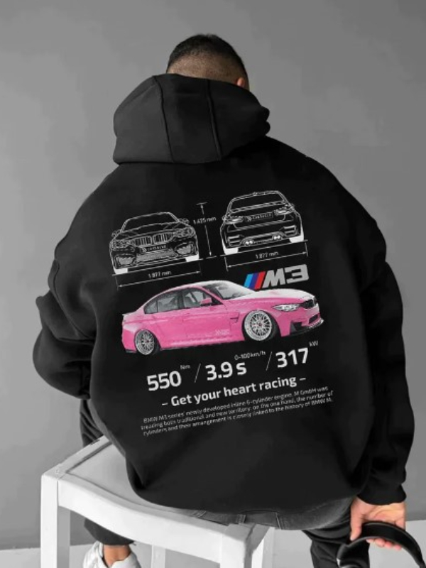 Unisex Oversized Racing Hoodie