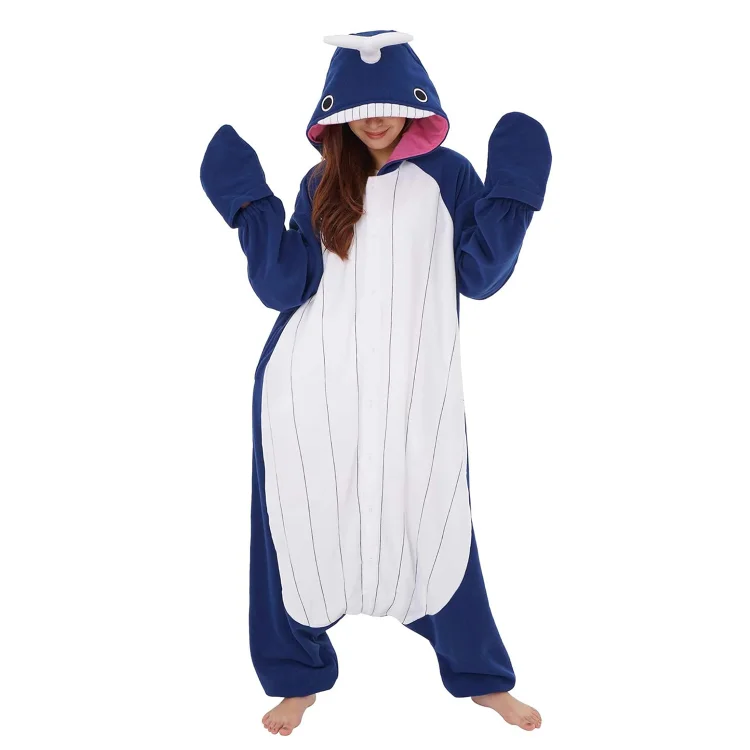 Whale Onesie Adults