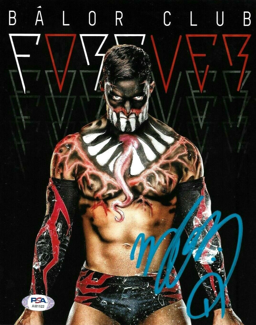 WWE FINN BALOR HAND SIGNED AUTOGRAPHED 8X10 Photo Poster painting WITH PROOF AND PSA DNA COA 39