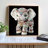 Elefant - speziell geformte Diamantmalerei - 30 * 30cm