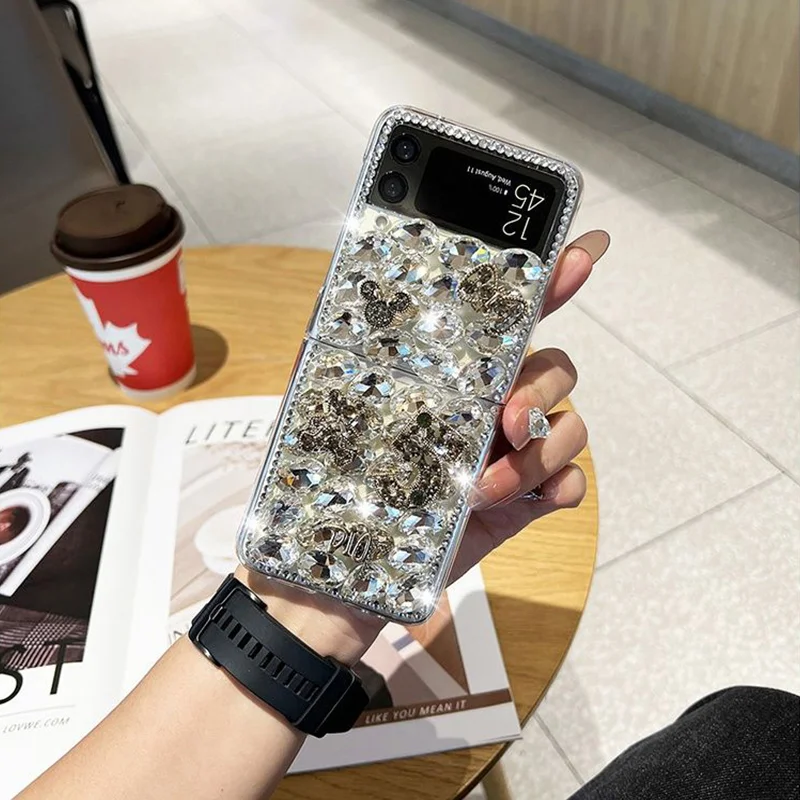 Shiny Diamond Samsung Flip Case
