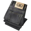 2024 High-end New Elastic Business Fashion Casual Gray Jeans