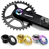Titanium Alloy Crank Bolt Locking Screw W/ Bike Crank Arm Cap Fixing Crank Screw