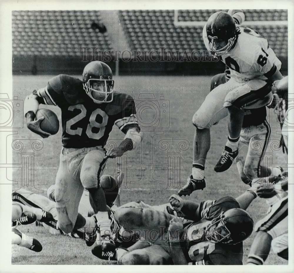 Press Photo Poster painting Anthony Davis of USC, #28 - afx01163