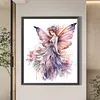 【Clearance Sale】Butterfly Girl-Paint by Numbers Acrylic Paintingg 50*60CM(Watercolor)