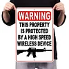 Shooting Warnings - Metal Tin Signs(8*12Inch/12*16Inch)