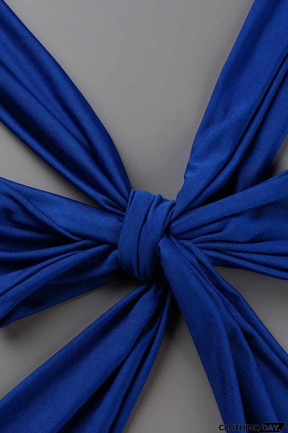 Green Fashion Street Print Patchwork Halter Sleeveless Two Pieces