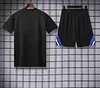2025/2026 Inter Milan Pre-Match Training Black Shirt+Shorts 1:1 Thai Quality
