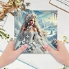 6 PCS Wedding Dress - 5D DIY Greeting Card