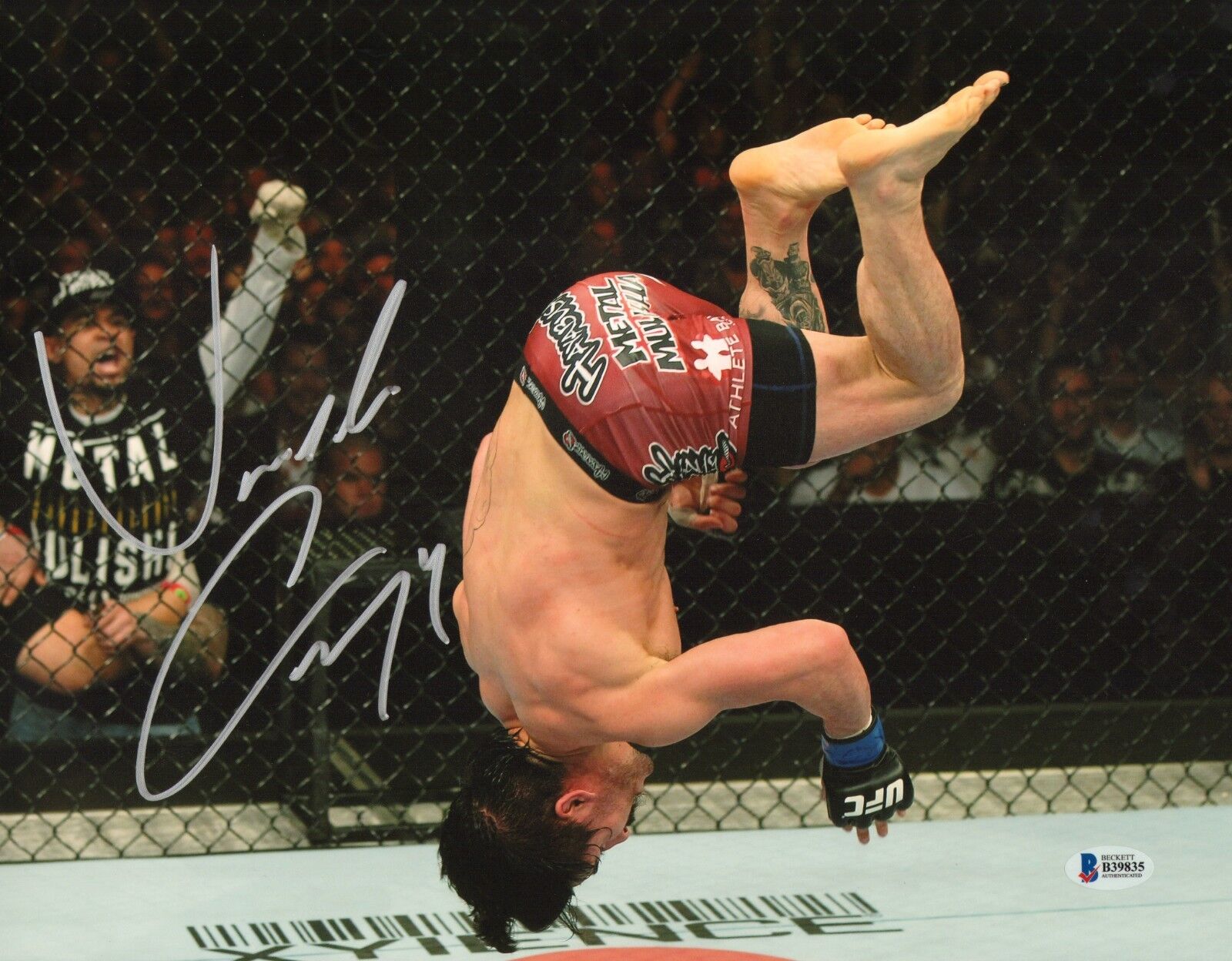 Ian McCall Signed 11x14 Photo Poster painting BAS Beckett COA UFC on FX 2 3 Picture Autograph 5