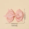 Cute Plain Colors Bowknot Hair Pin for Baby Girls