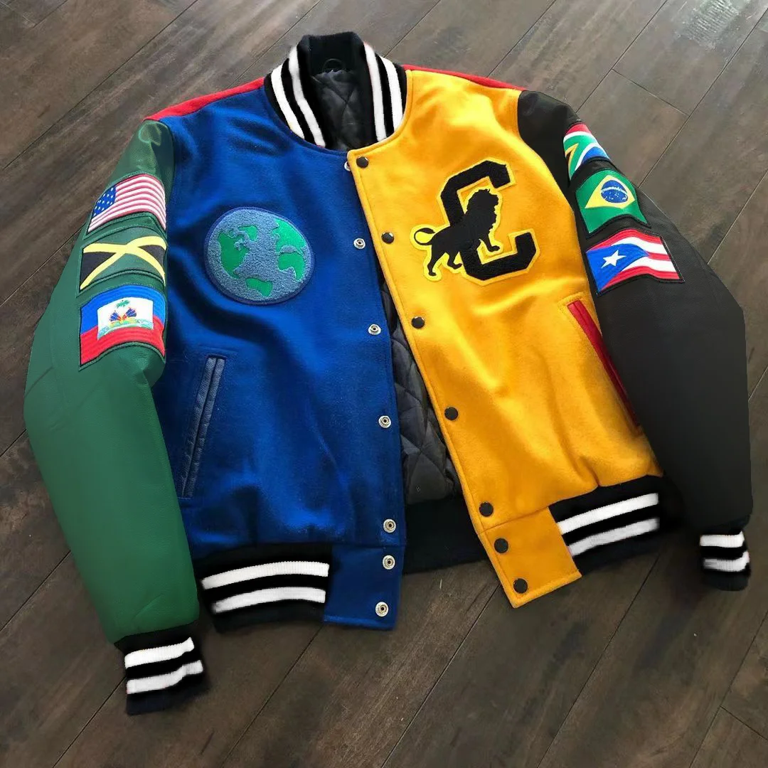 Stitched limited edition varsity jacket