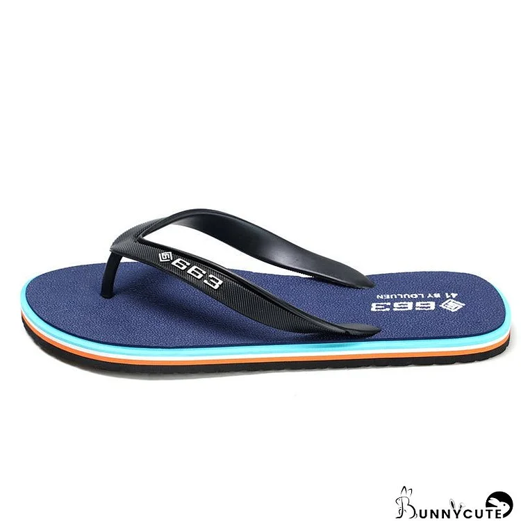 Popular Innovative Men's Summer Rubber Beach Flip Flops