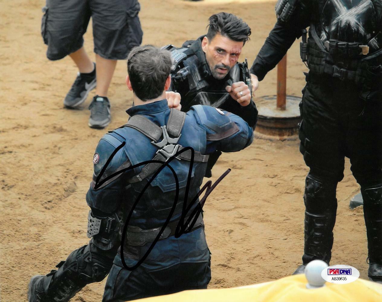 Frank Grillo Signed Captain America Autographed 8x10 Photo Poster painting PSA/DNA #AB39635