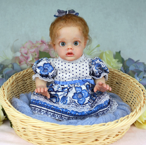  12 inch Arabela Truly Reborn Baby Girl - RSDP-Rebornbabypuppen-Rebornbabypuppen.de