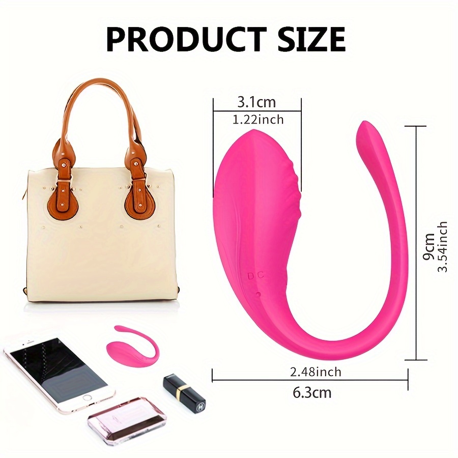 Silicone Wearable G-spot Vibrator with APP Control