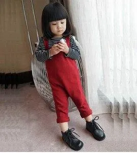 2019 Spring Brand Style Baby Overalls 0-5yrs Boys Girls Cotton Harem Knitted Pants Baby Kids Toddlers PP Pants Baby Harem Pants