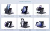 3 In 1 Wireless Charger For Samsung Flip5 ZFold5/4 Mobile Phone Watch Headset Desktop Folding Stand