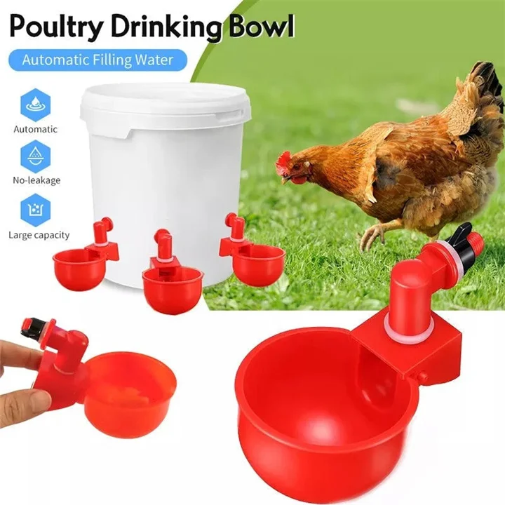 Automatic Chicken Water Cups-Poultry Drinking And Watering Cups