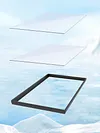 2 PCS Tempered Glass Screen Protector for Switch 2 Game Console Screen Film
