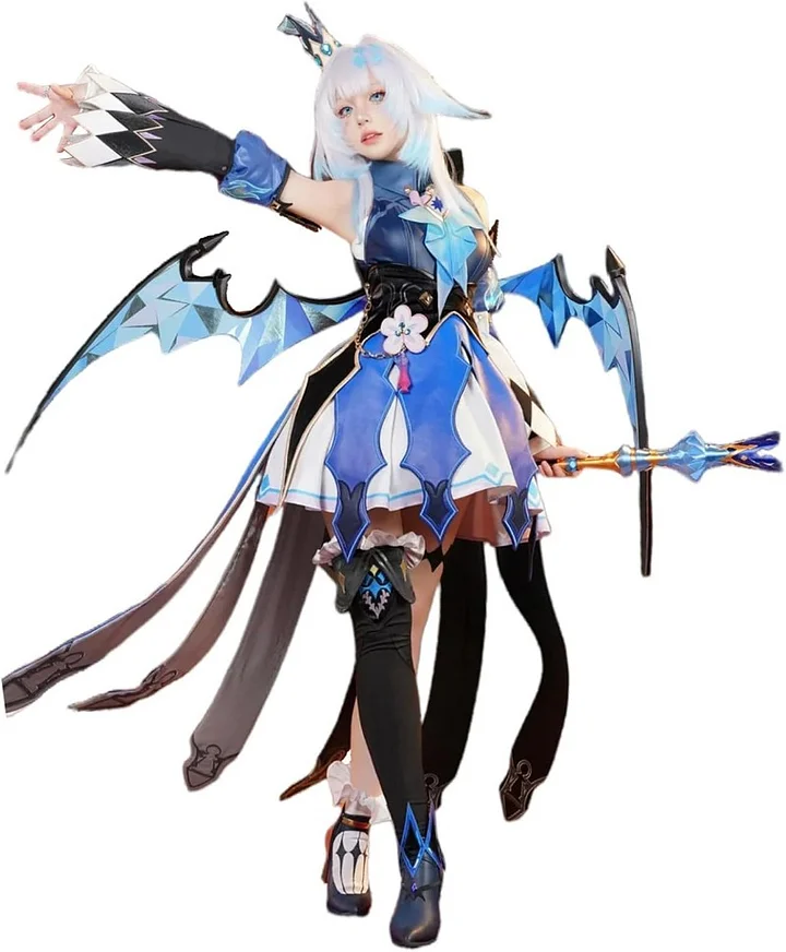 Azuiblc 崩壊スターレイル ケリュドラ 光る王冠付き 金属 Honkai