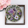 Flower Hummingbird-Embroidery Kit