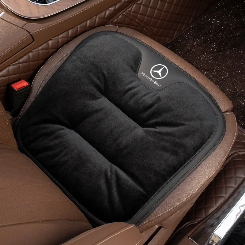 Car short plush winter seat cushion