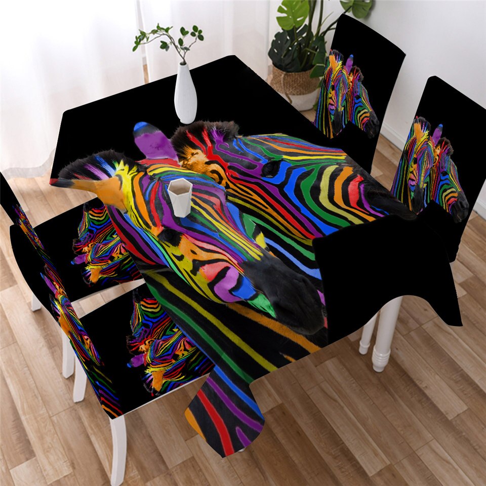

Zebra - Tablecloth Without Chair Cover, 140*180cm, 501 Original