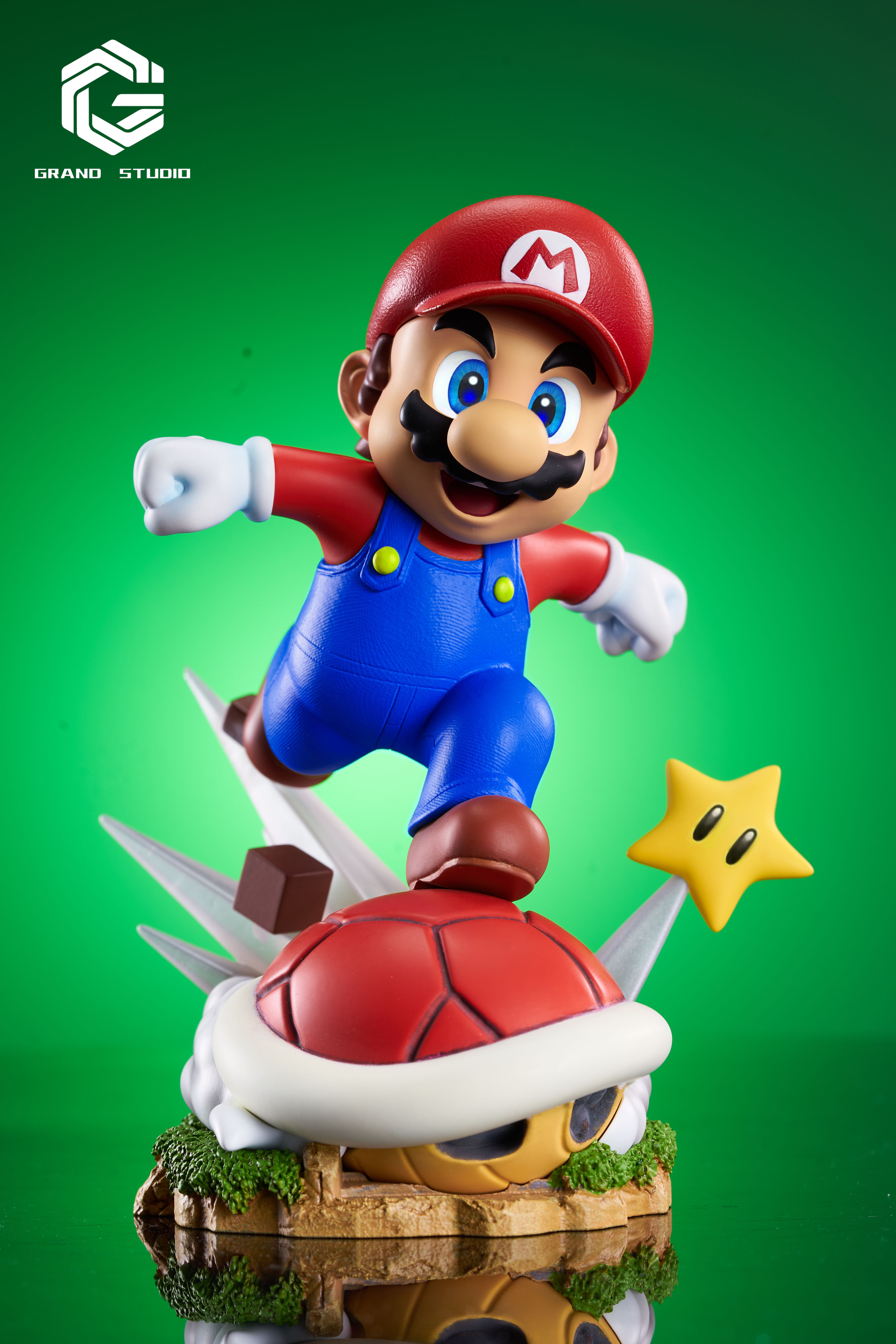 PRE-ORDER Grand Studio - Super Mario Bros.-Running Mario Statue(GK)-