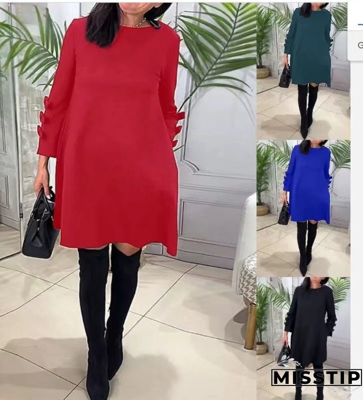 Casual and Effortless winter Dress