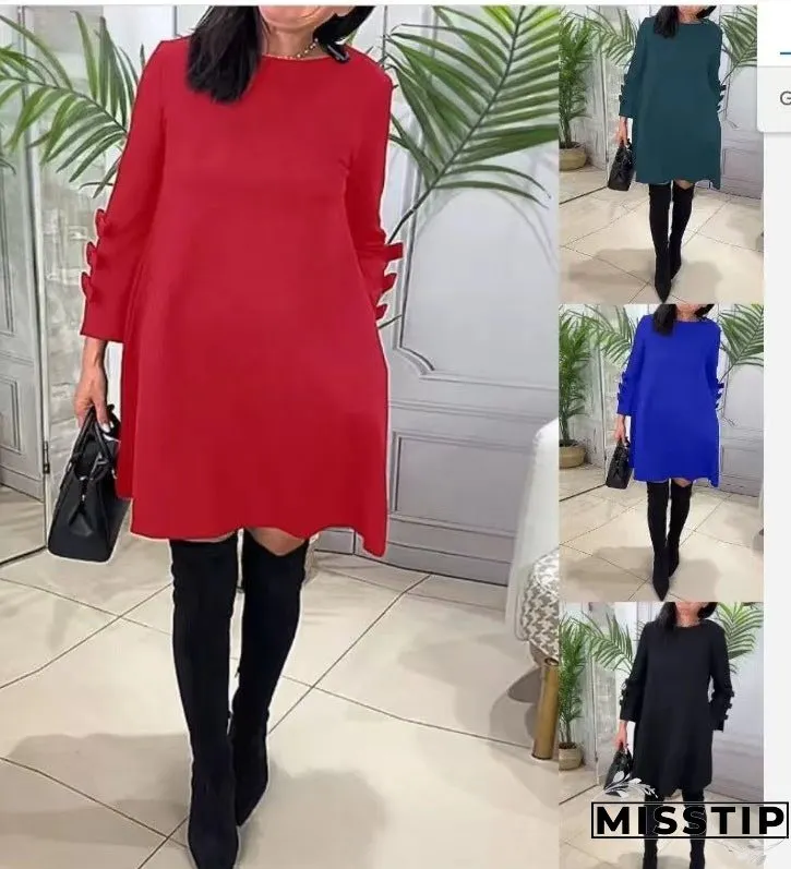 Casual and Effortless winter Dress
