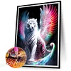 (40*50cm)DIY Round Partial AB Drill Diamond Painting - Tiger