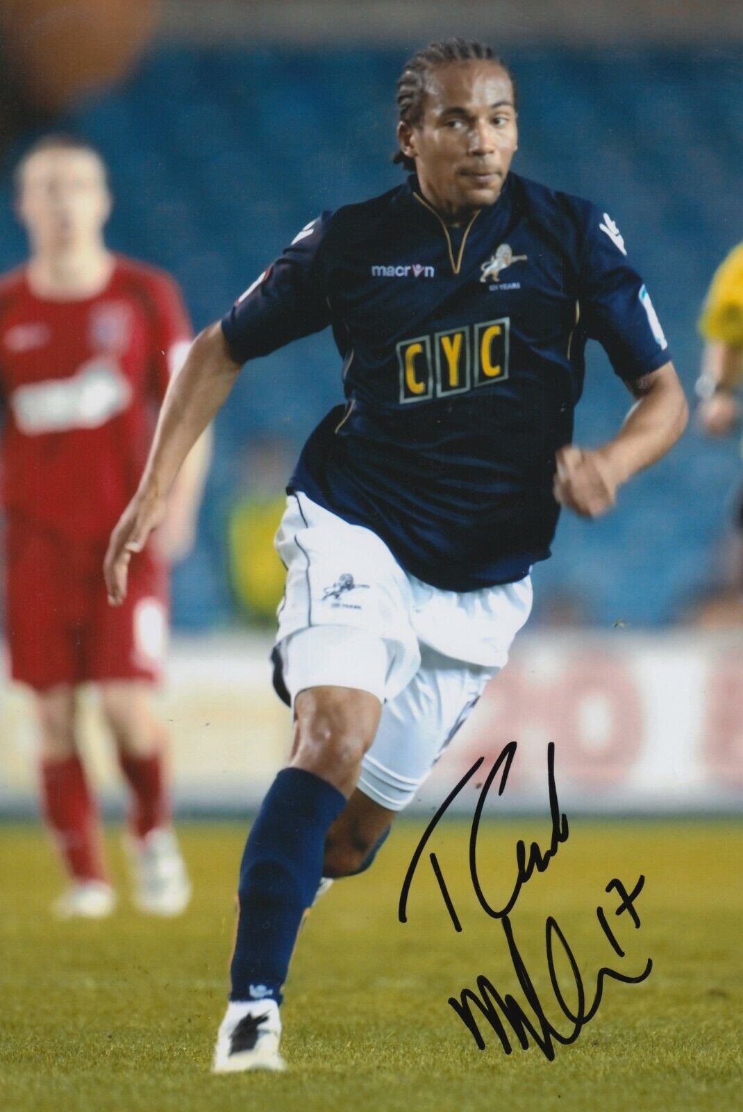 Tamika Mkandawire Hand Signed 12x8 Photo Poster painting - Millwall - Football Autograph.