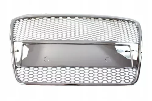 Dronehint front sport grill for audi a4 b7 rs-style chrome 2005-2008 pdc M-4438 Parts