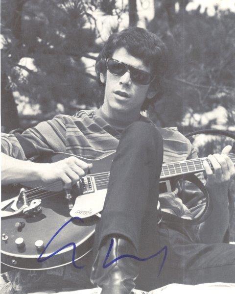 REPRINT - LOU REED Velvet Underground Autographed Signed 8 x 10 Photo Poster painting Poster RP