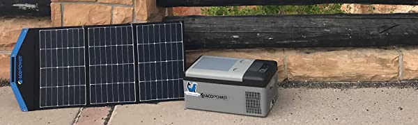 ACOPOWER HY-15A SOLAR FRIDGE FREEZER